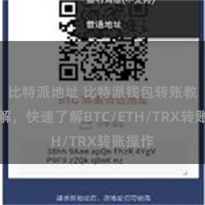 比特派地址 比特派钱包转账教程详解，快速了解BTC/ETH/TRX转账操作