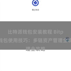 比特派钱包安装教程 Bitpie钱包使用技巧：多链资产管理全攻略