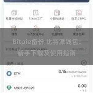 Bitpie备份 比特派钱包：新手下载及使用指南