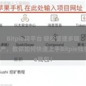 Bitpie跨平台 轻松管理多链资产，教你如何快速上手Bitpie钱包！