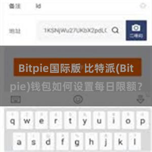 Bitpie国际版 比特派(Bitpie)钱包如何设置每日限额？