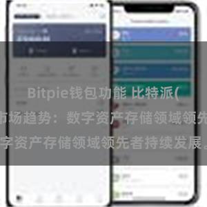 Bitpie钱包功能 比特派(Bitpie)钱包市场趋势：数字资产存储领域领先者持续发展。