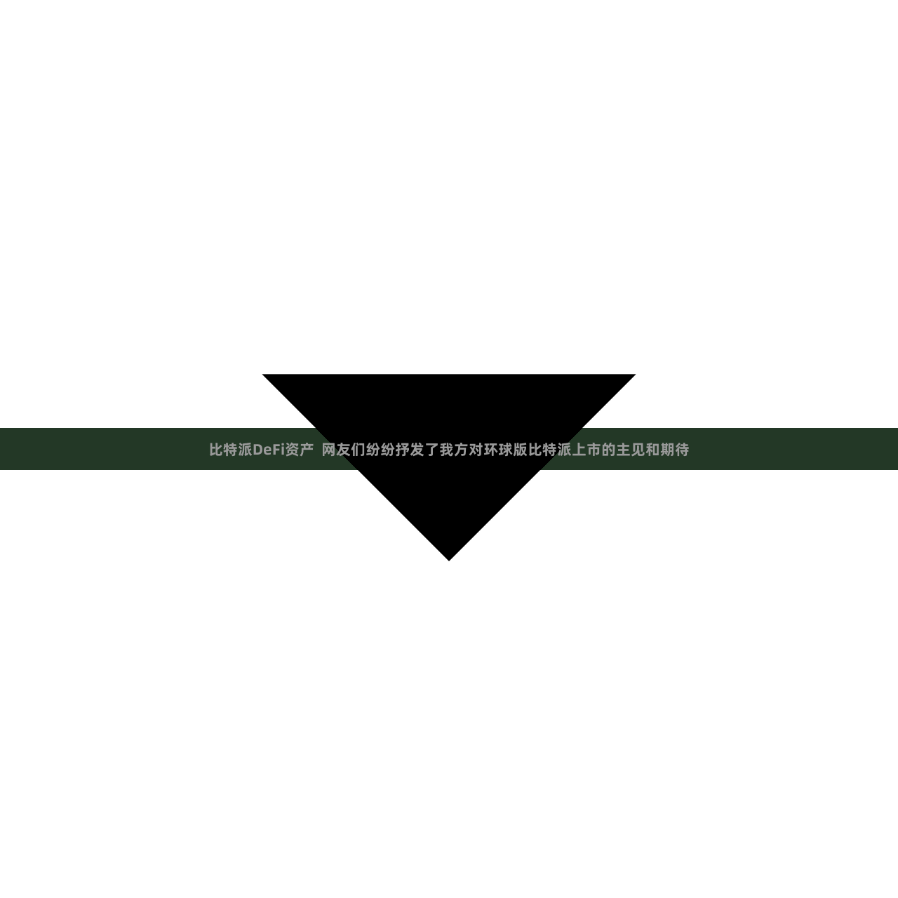 比特派DeFi资产  网友们纷纷抒发了我方对环球版比特派上市的主见和期待